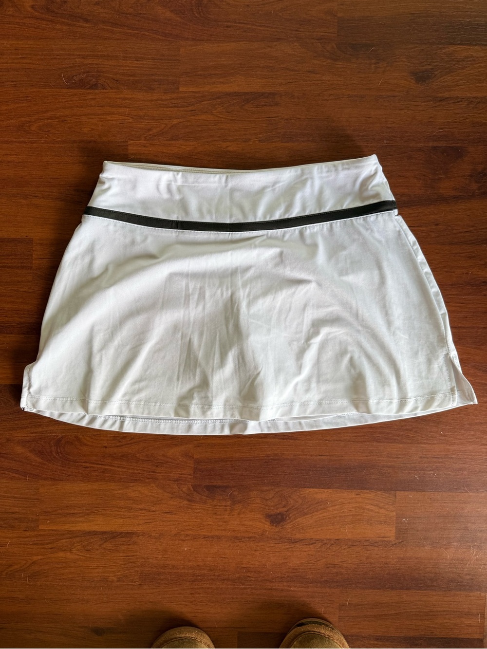 Fila‎ White Athletic Skort with Black Trim